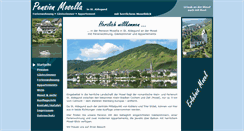 Desktop Screenshot of pension-mosella.de